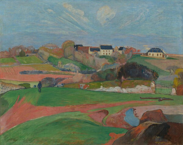 Paul Gauguin, Landscape at Le Pouldu