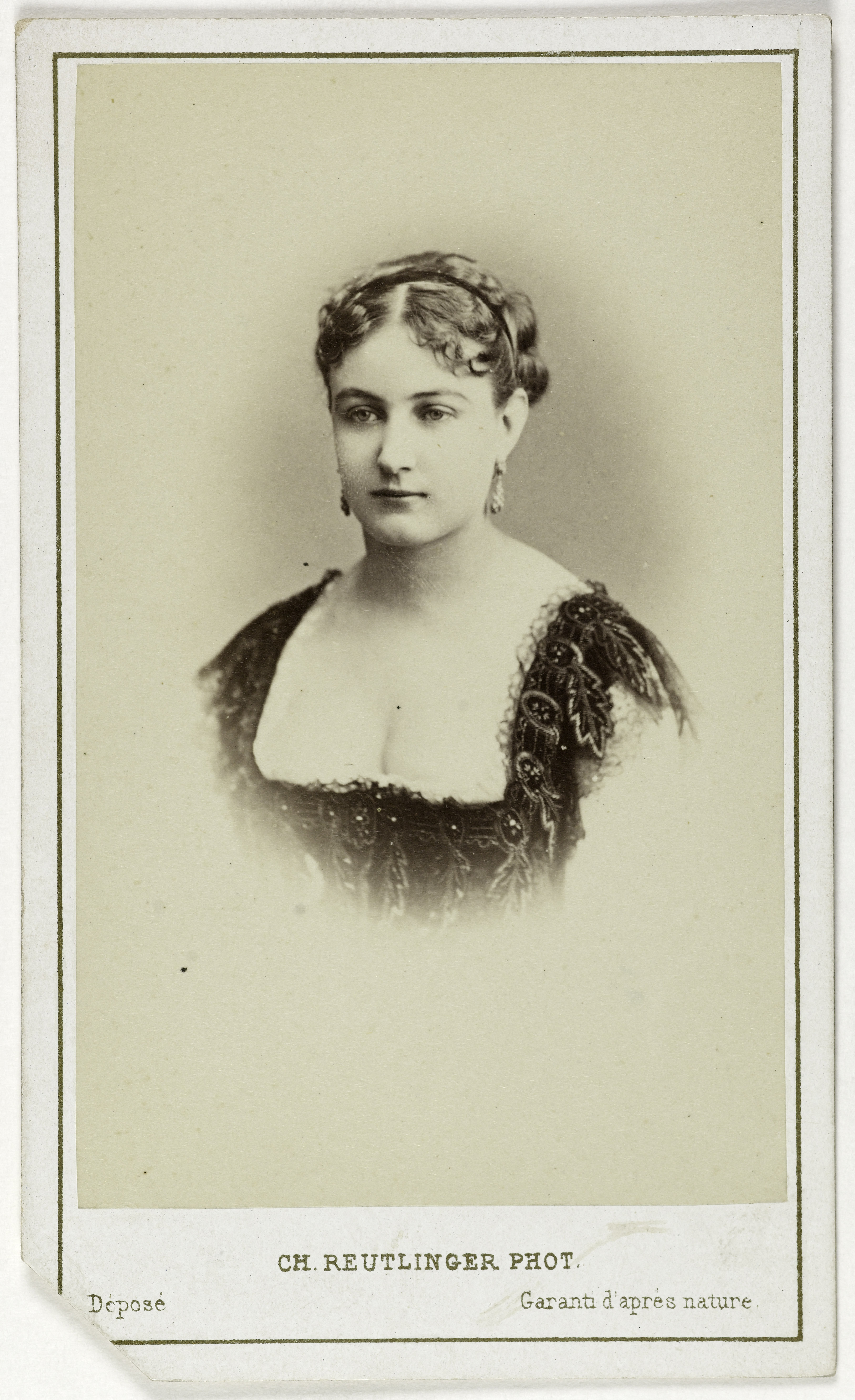 Charles Reutlinger, Portrait de Latour Amélie, (Julie Lieutet, dite), (actrice)