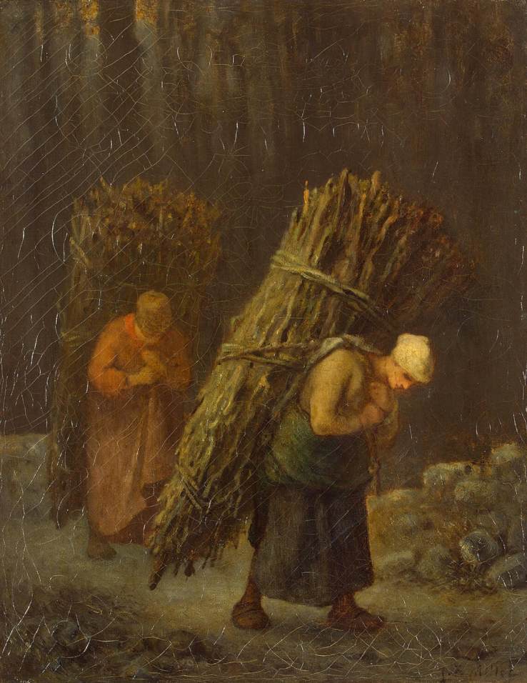 Jean-François Millet, Peasant Women with Brushwood