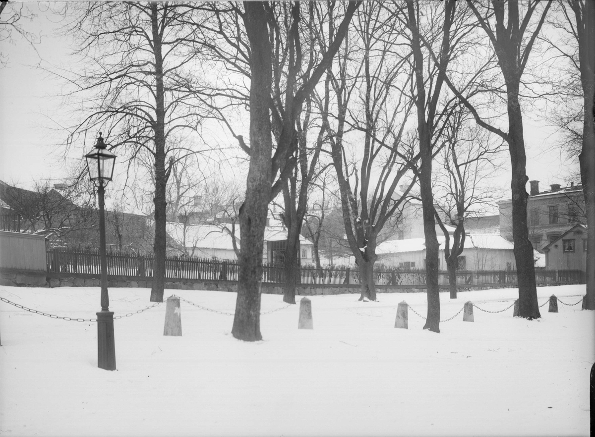 Alfred Dahlgren, Odinslund mot kvarteret Ubbo från sydost, Fjärdingen, Uppsala 1901 - 1902
