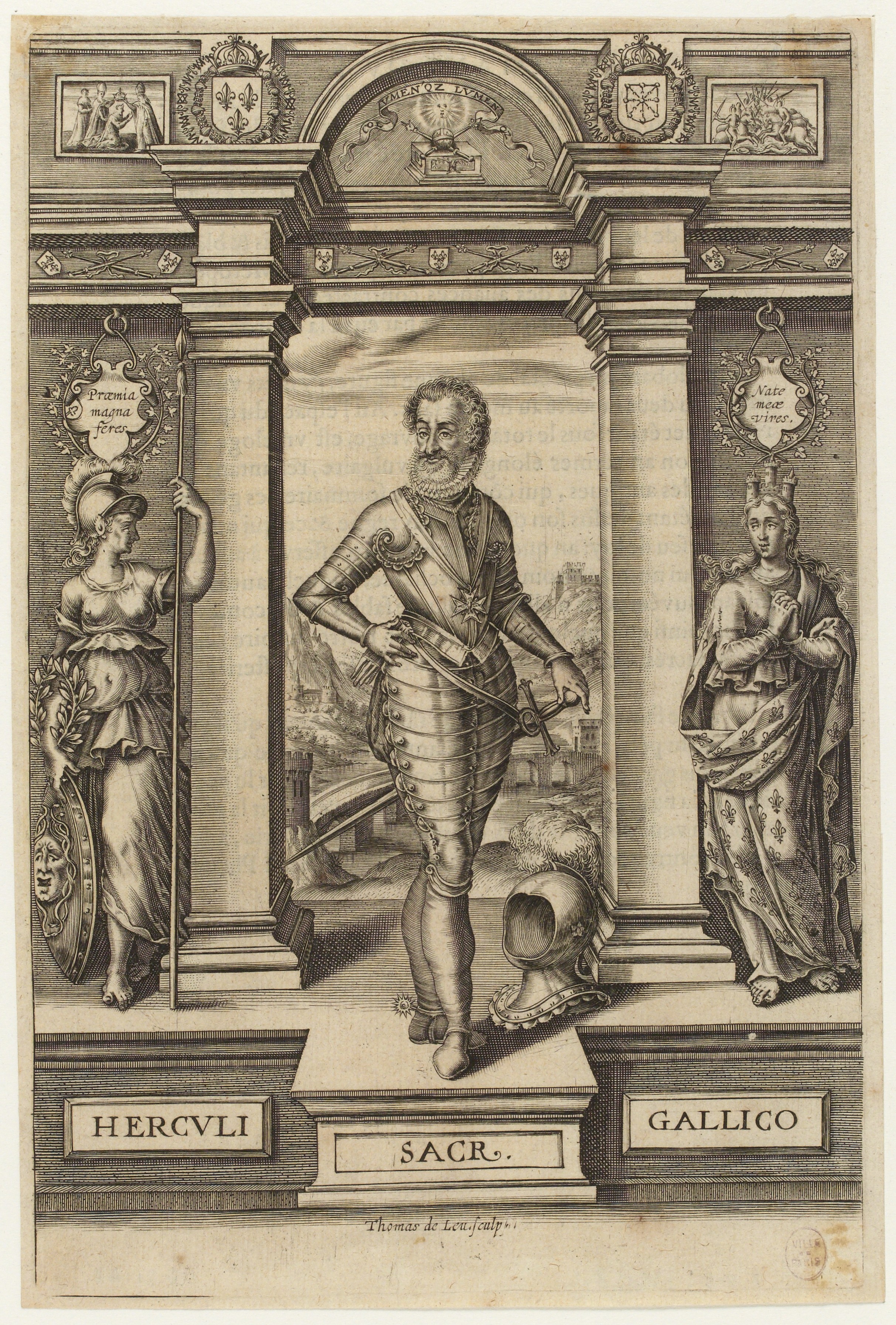 Thomas de Leu, Desseins de professions nobles et publiques,contenant plusieurs traictez diuers et rares