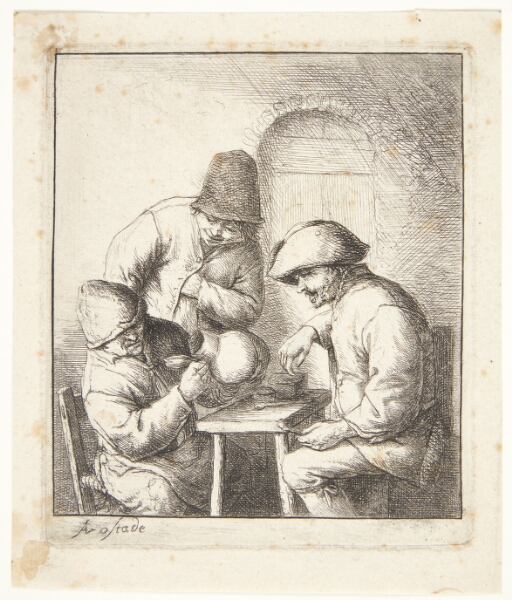 Adriaen van Ostade, Den tomme kande