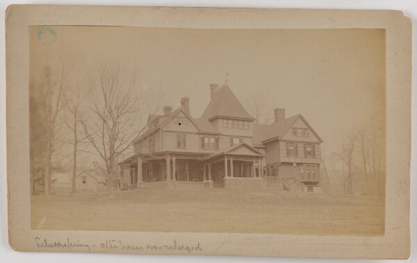 Unknown, Silverspring - after house was enlarged