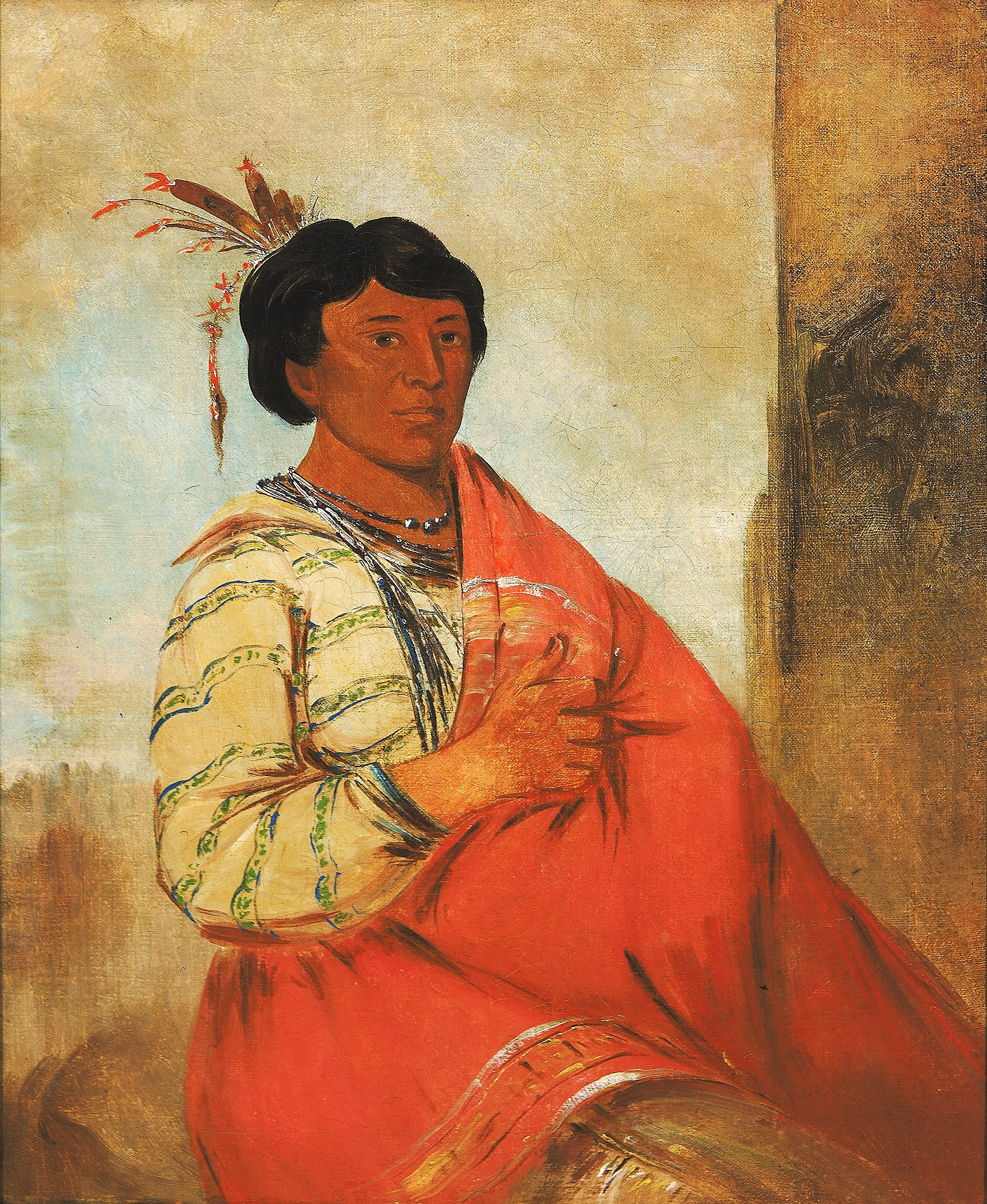 George Catlin, Gaw-záw-que-dung, He Who Halloes