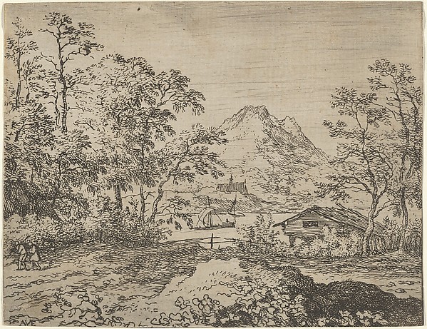 Allart van Everdingen, The Broad River