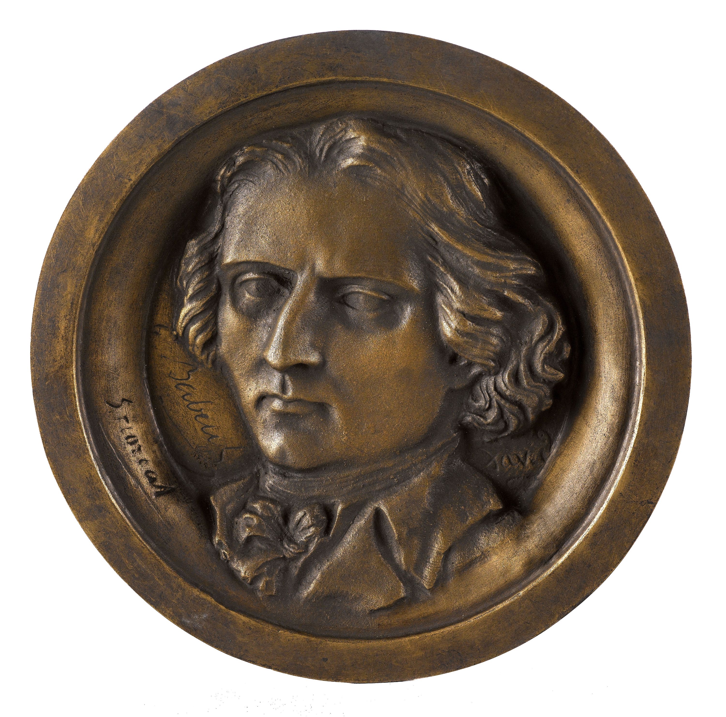 David d'Angers, Portrait de François-Noël Babeuf, dit Gracchus Babeuf (1764-1797), révolutionnaire français
