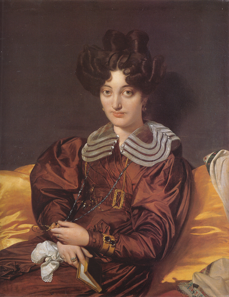 Jean-Auguste-Dominique Ingres, Portrait of Madame Marcotte de Sainte-Marie