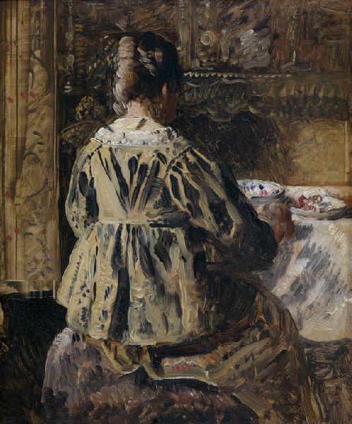 Henri De Braekeleer, The Meal or Woman Seen from the Back