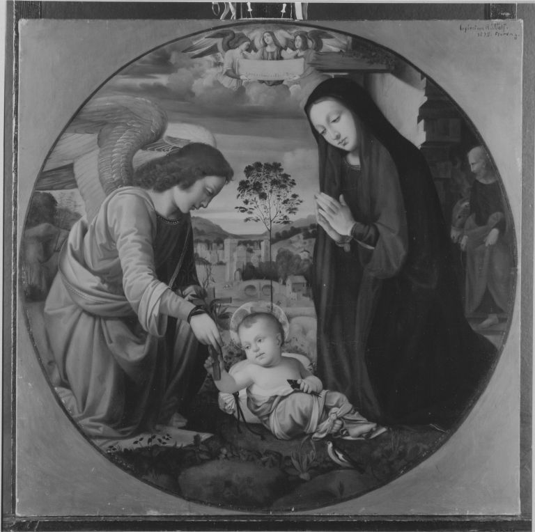 August Wolf, Anbetung des Kindes (nach Albertinelli)