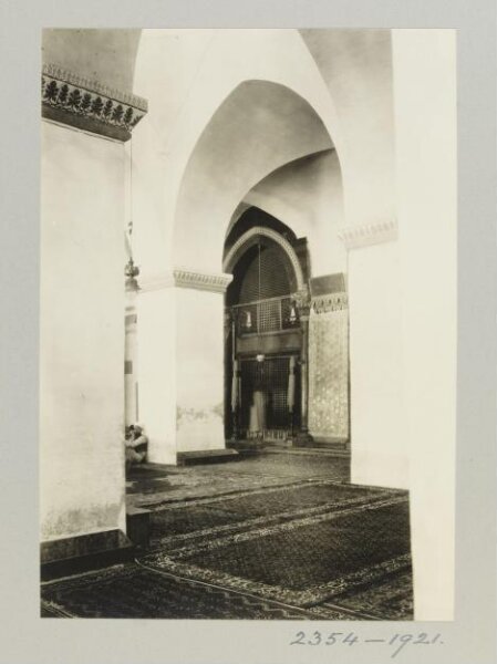 K.A.C. Creswell, Shrine of Zakariyya in Umayyad Mosque, Aleppo