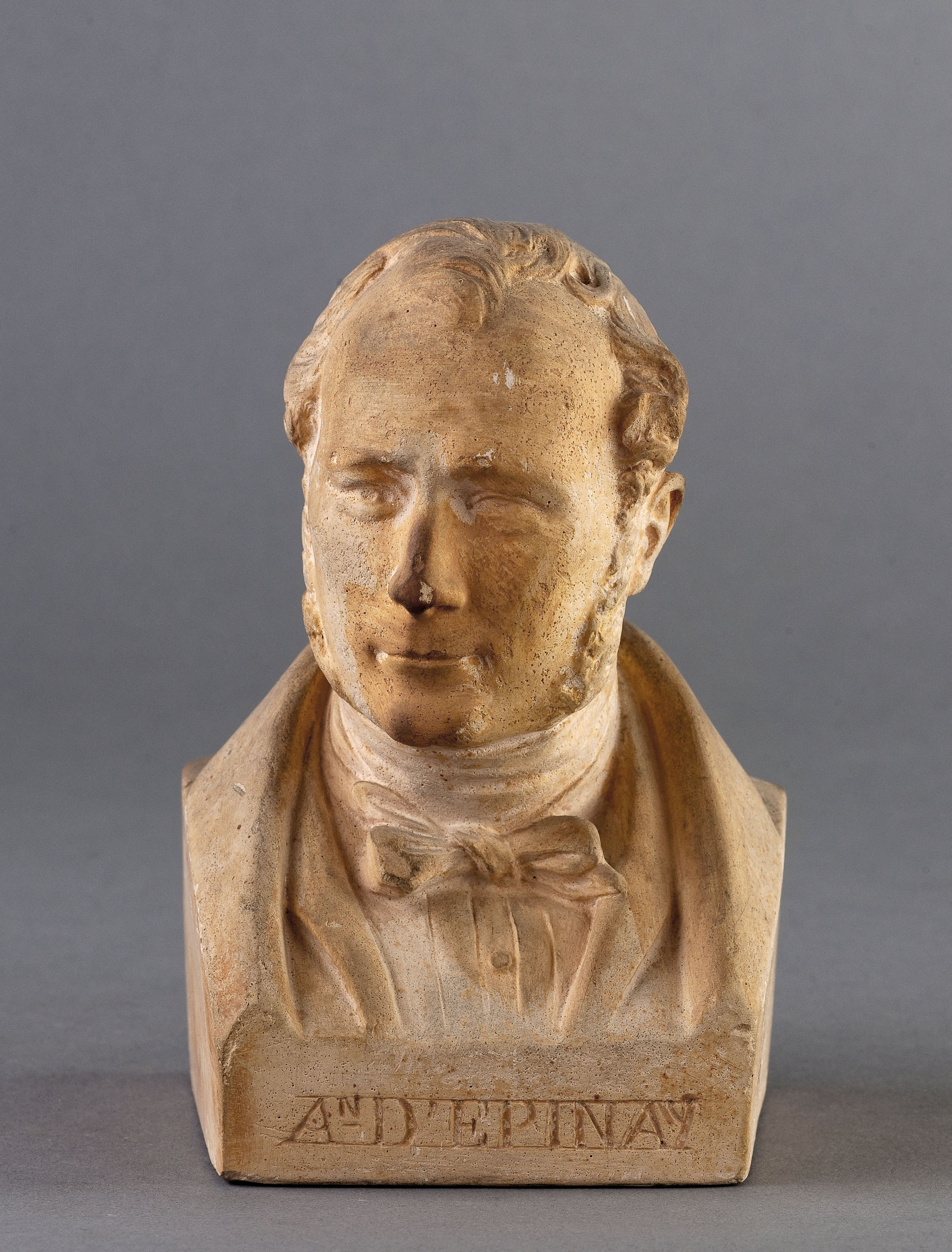 Jean Pierre Dantan, Portrait sérieux de l'avocat et homme politique Adrien d'Epinay (1794-1839).
