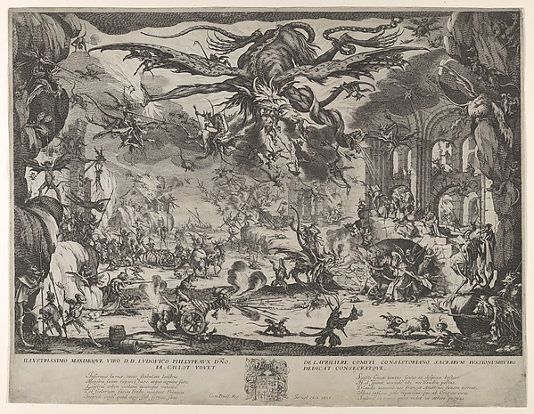 Jacques Callot, The Temptation of St. Anthony