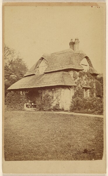 Unknown, [Exterior view of Oak Cottage, Blaise Hamlet]
