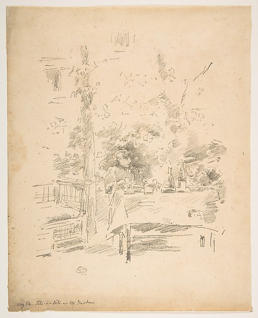 James McNeill Whistler, Tête-à-tête in the Garden