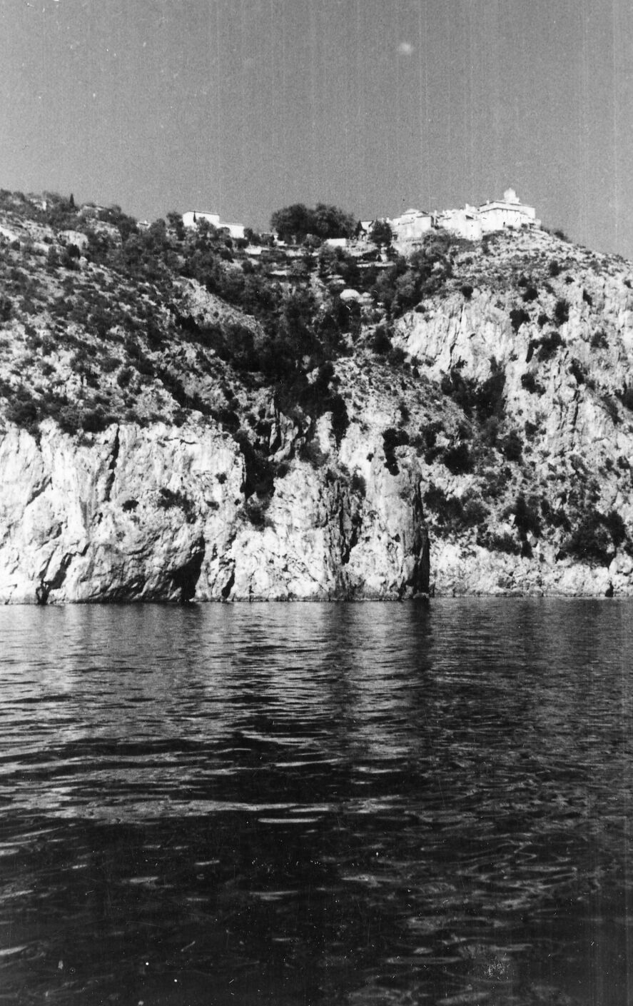 Branko Fučić, Brseč (Mošćenička Draga), panorama s mora