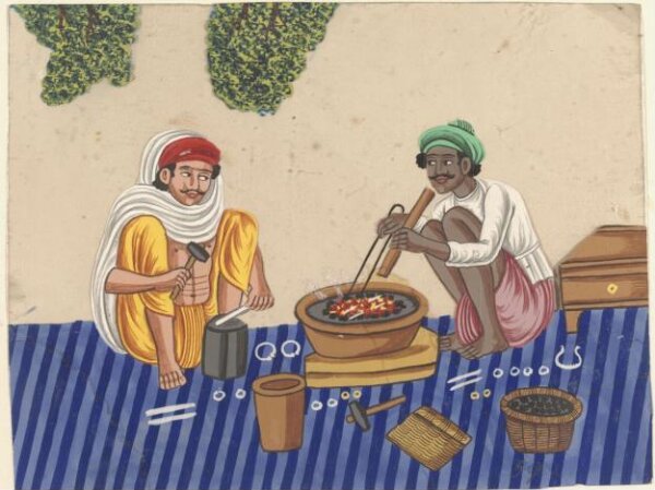 Unknown, One of eleven paintings of occupations.