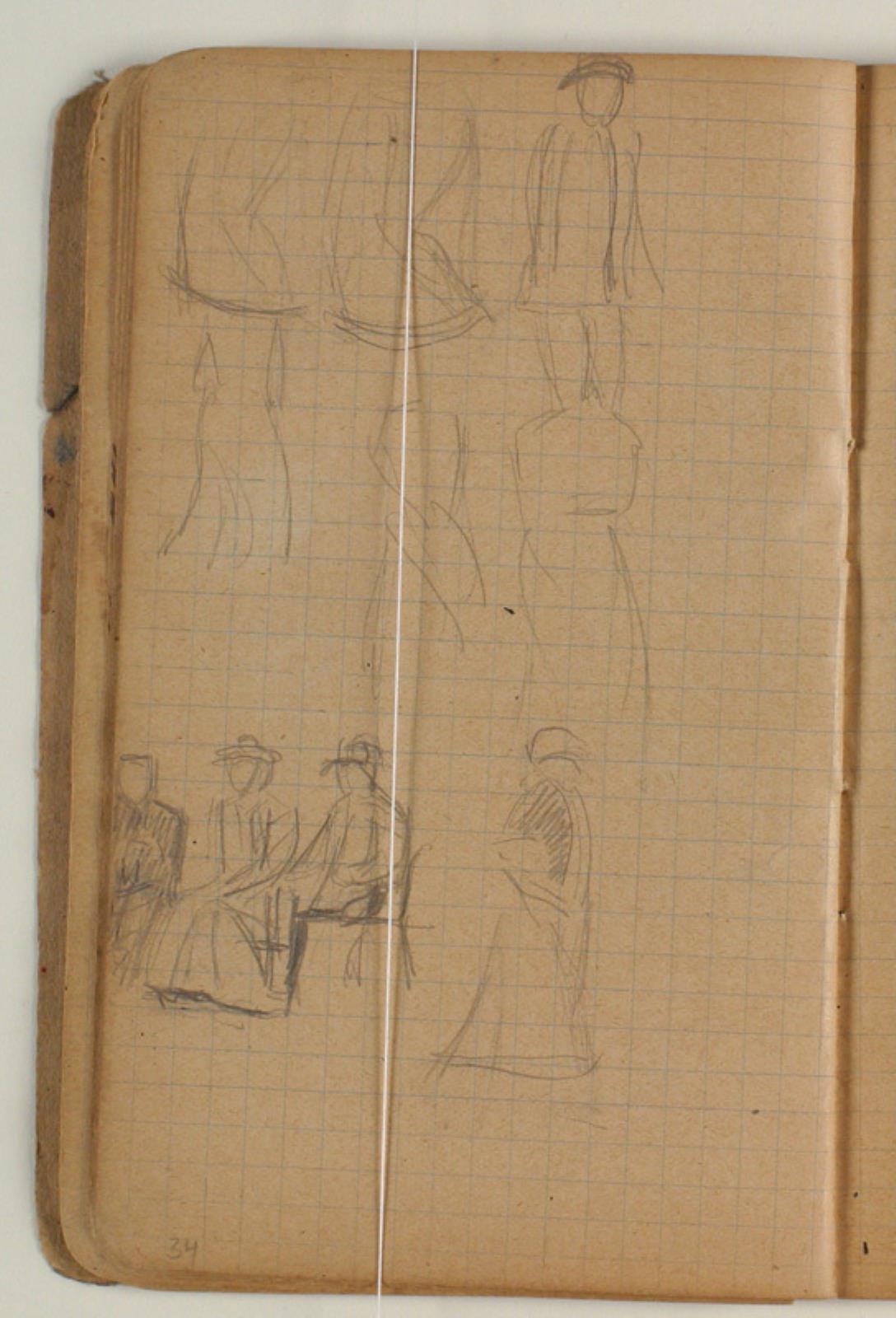 Niels Larsen Stevns, Figurskitser