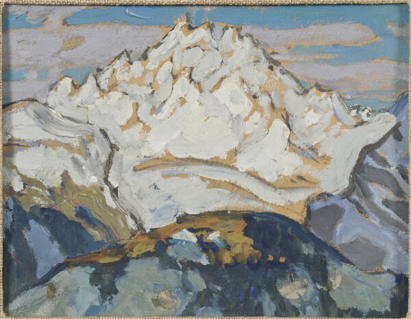 Anna Boberg, Den vita fjälltoppen. Studie från Schweiz