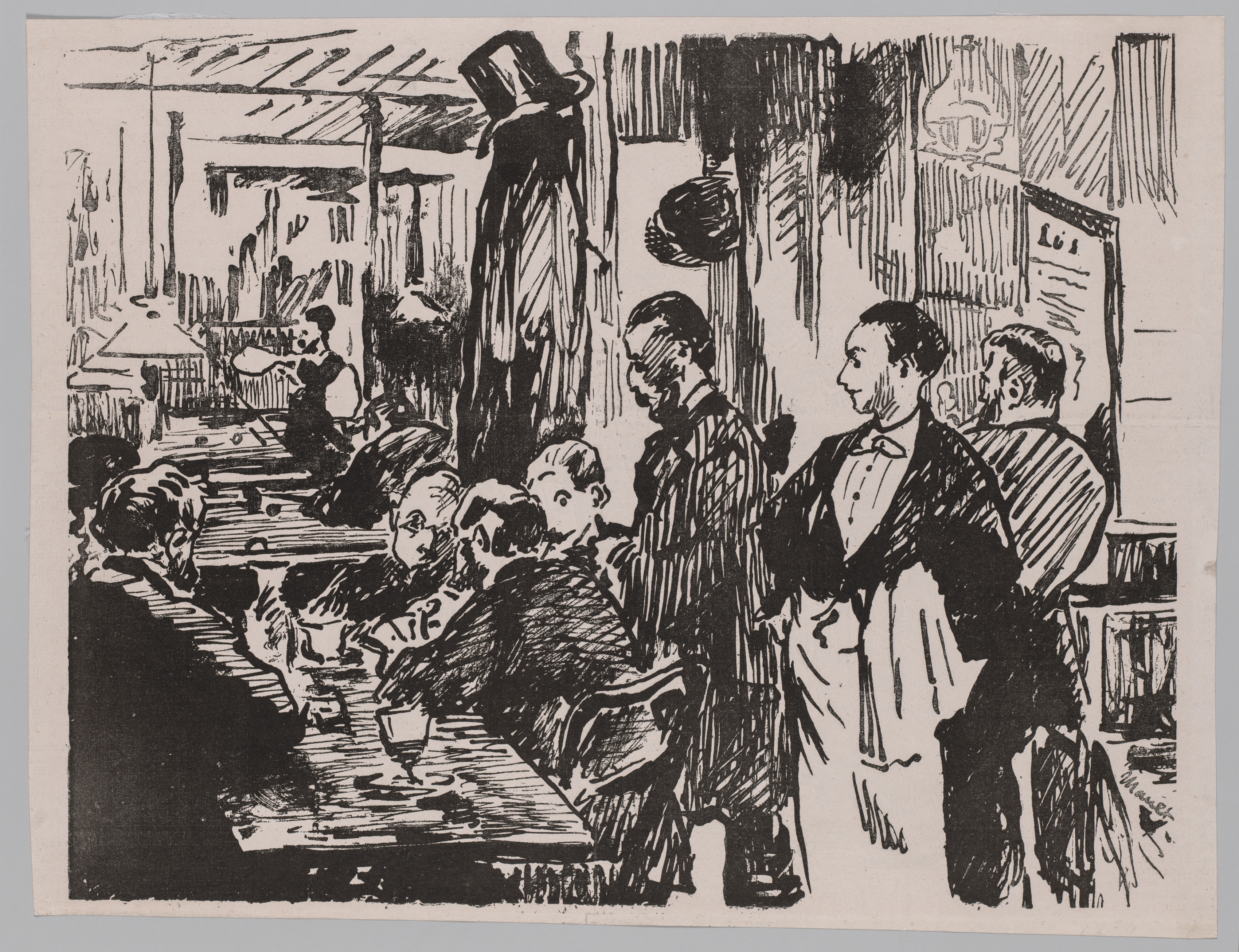 Édouard Manet, At the Café