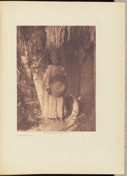 Edward S. Curtis, A Cahuilla Child