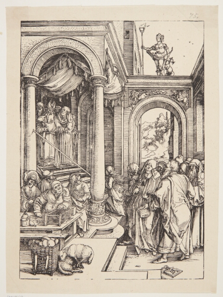 Albrecht Dürer, Jomfru Maria fremstilles i templet