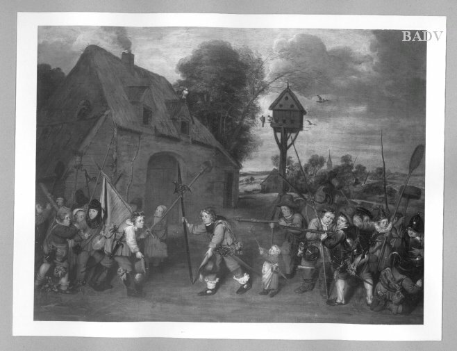 Mattheus van Helmont, Children playing soldiers
