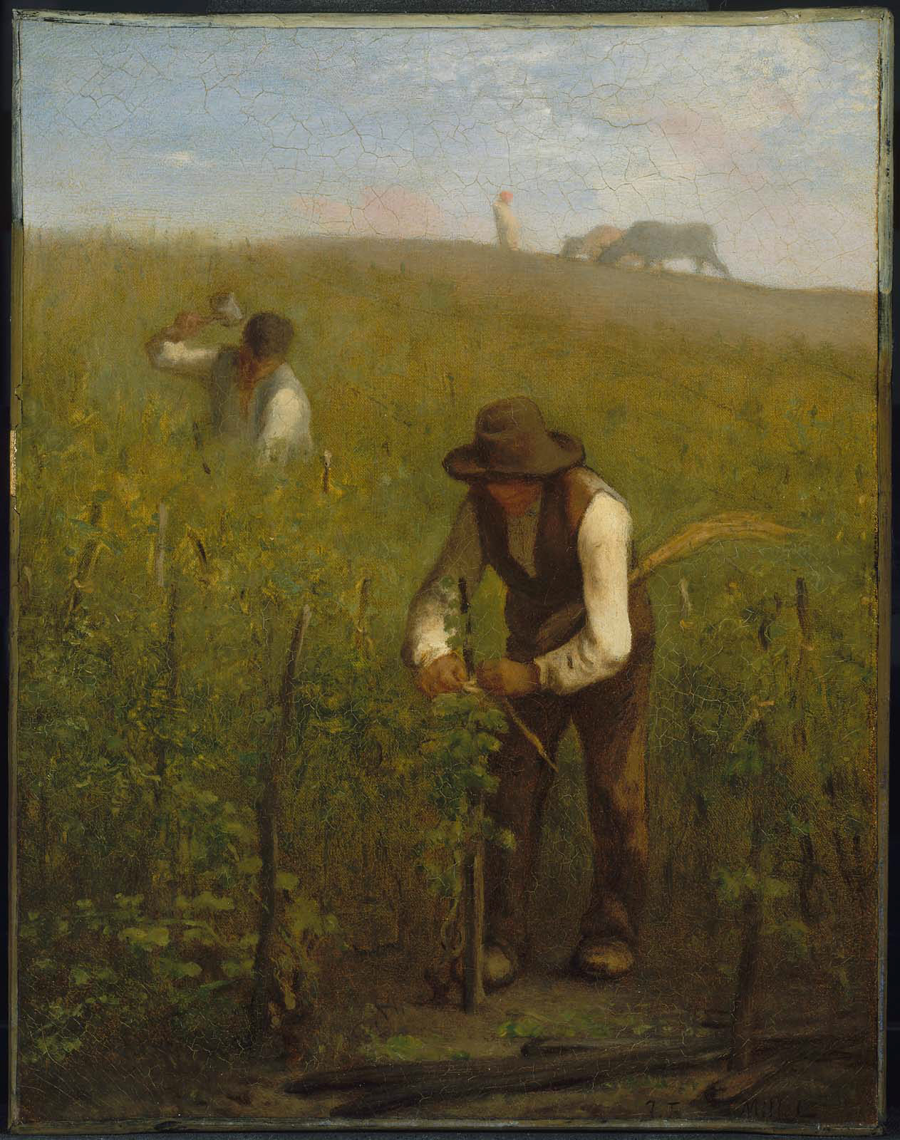 Jean-François Millet, In the Vineyard