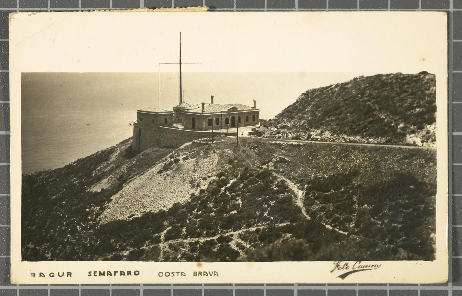 Desconegut, Bagur. Semafaro. Costa Brava