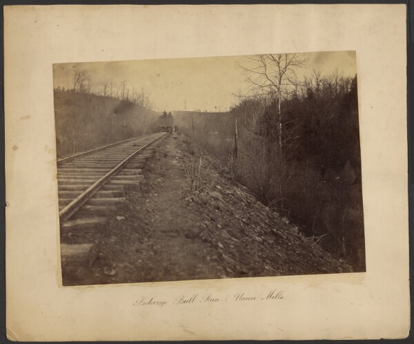 A. J. Russell, Between Bull Run & Union Mills.