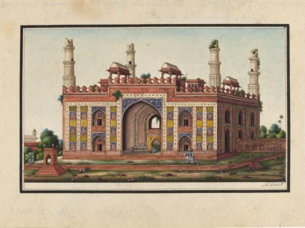 Unknown, Sixty drawings of Mughal monuments and architectural details.