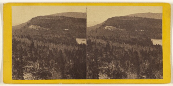 Edward and Henry T. Anthony & Co., The Glens of the Catskills. Catskill Mountain House from North Mountain.