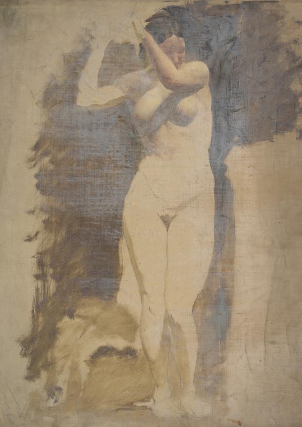 William McTaggart, A Life Study of a Standing Female Nude