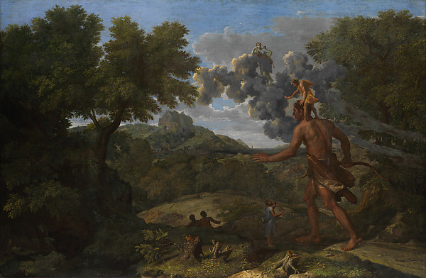 Nicolas Poussin, Blind Orion Searching for the Rising Sun