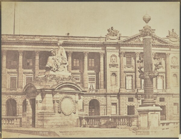 Hippolyte Bayard, [Statue of Lille, Place de la Concorde, Paris]