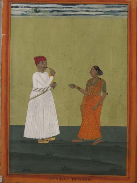 Unknown, An interpreter and his wife