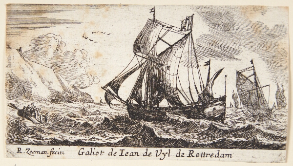 Reinier Zeeman, Galioten Jan de Uyl