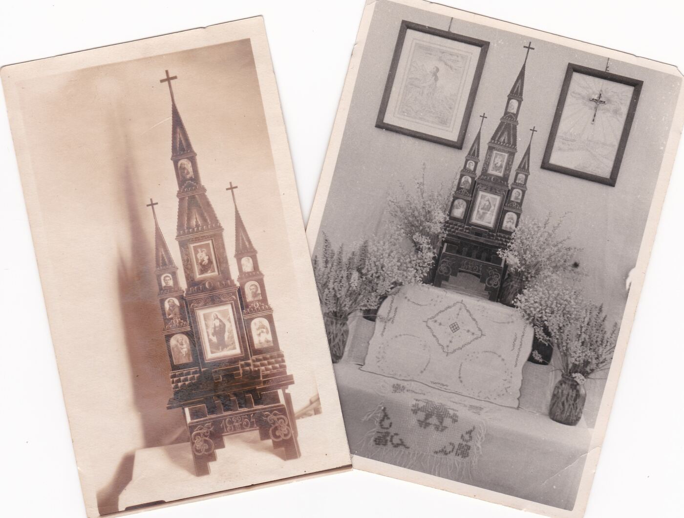 Fabijonas Šlepavičius, Fotografijos.Tremtinio Fabijono Šlepavičiaus kūryba-išdrožtas altorius