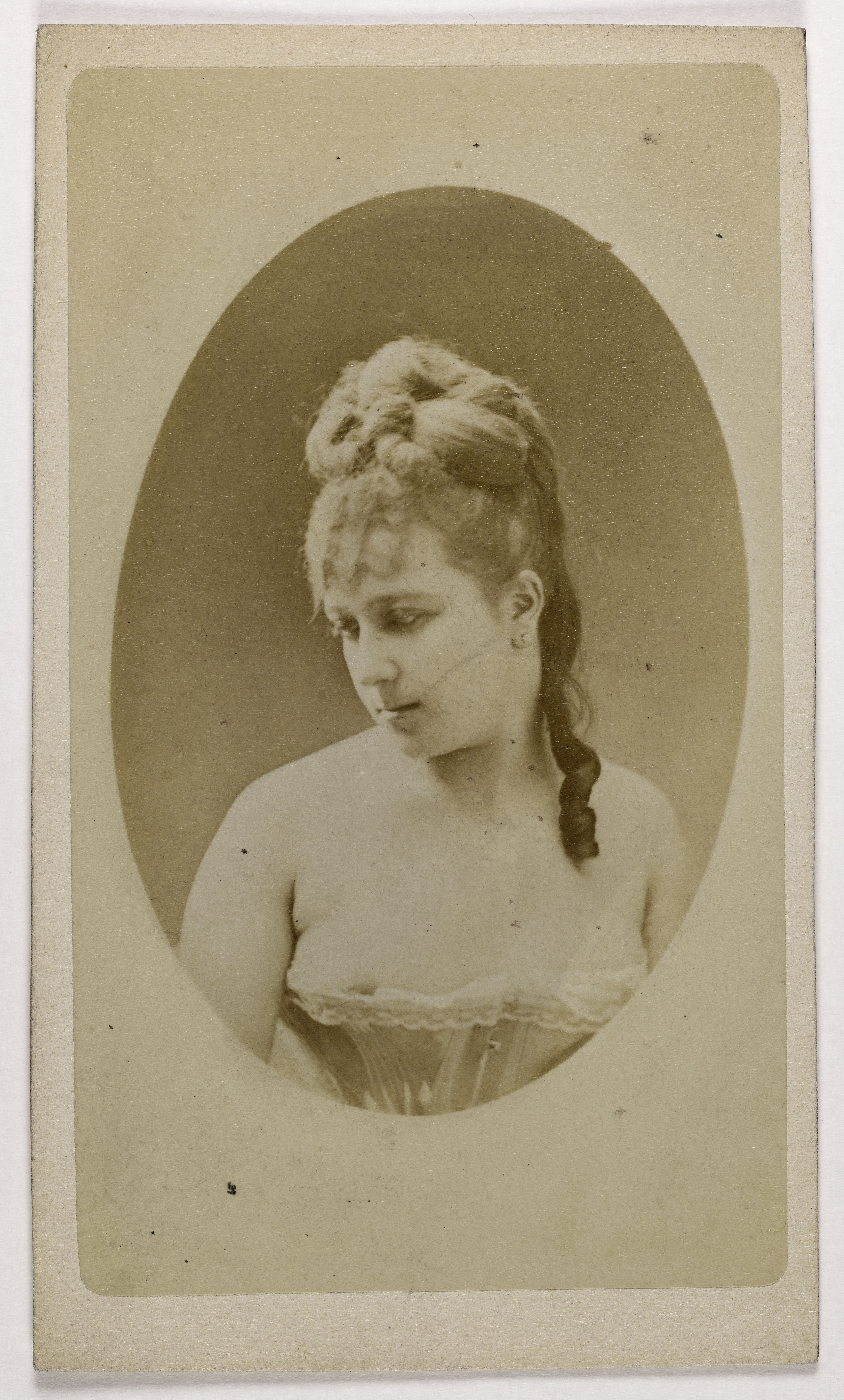 Anonyme, Portrait de Rosa de Blainville (actrice)