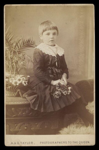 A. & G. Taylor, Portrait of a young child