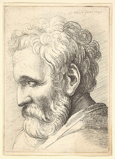 Wenceslaus Hollar, Bearded old man