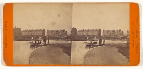 John P. Soule, View on the Public Garden, (V,) Boston, Mass.