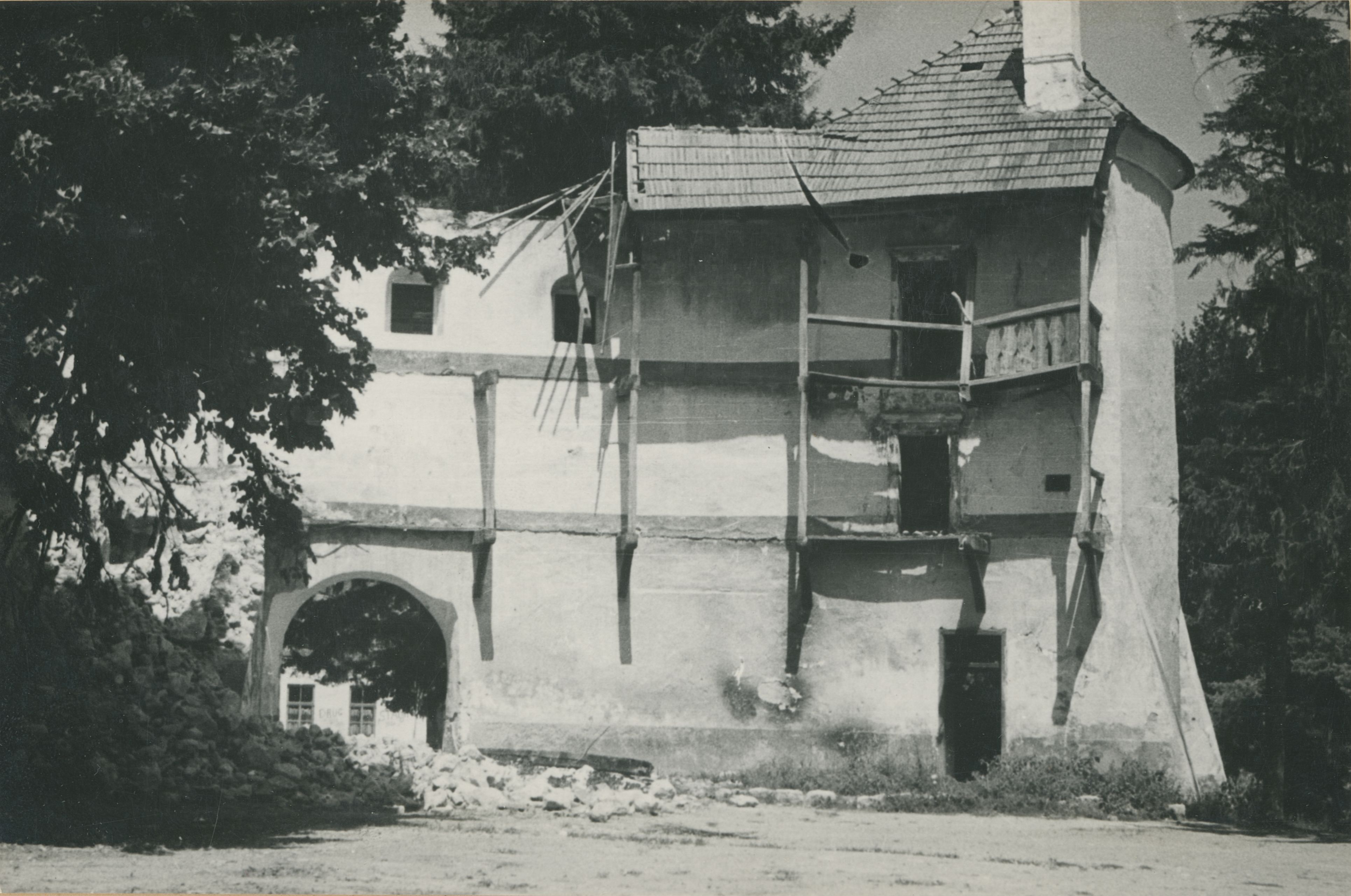 neutvrđen autor, Ivanec - Stari grad, sjeverna kula