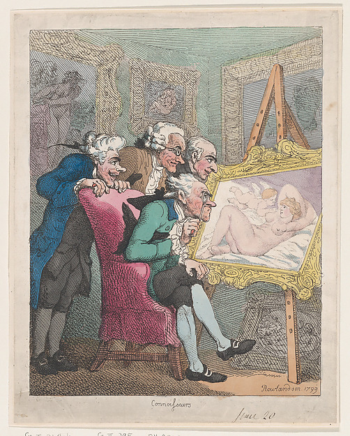 Thomas Rowlandson, Connoisseurs