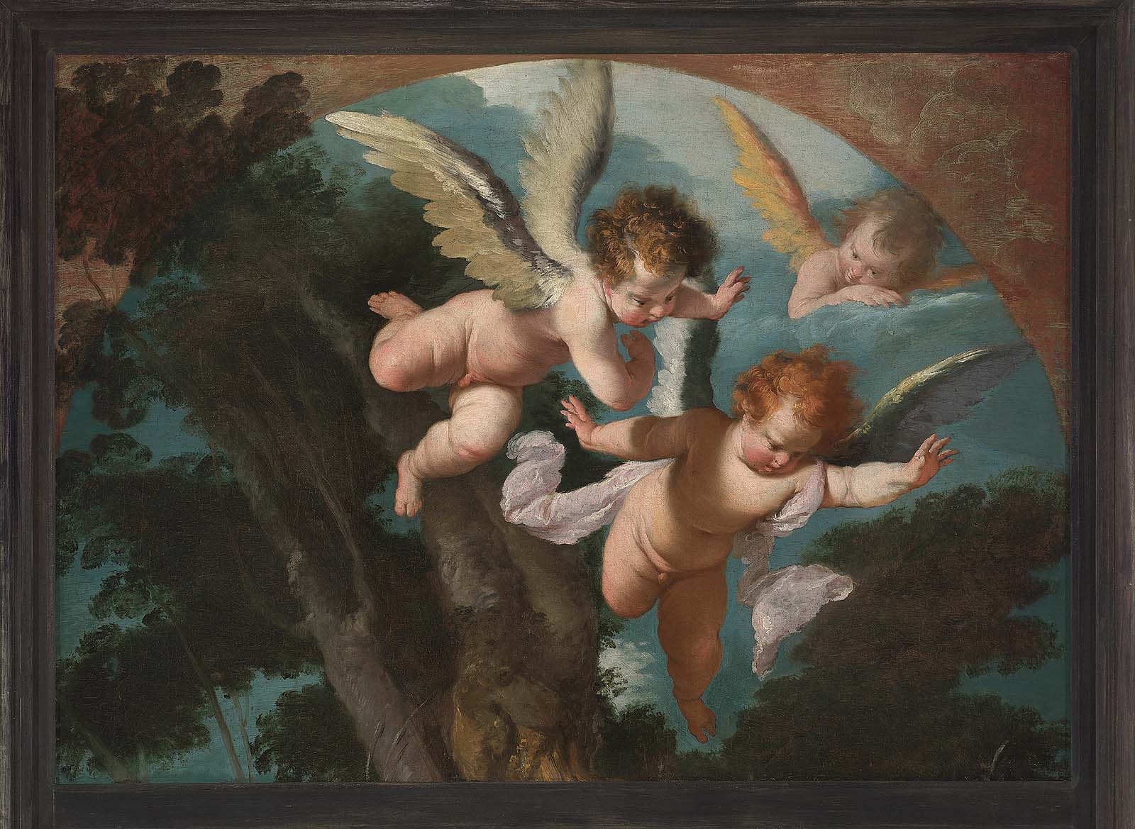 Bernardo Strozzi, Three Angels