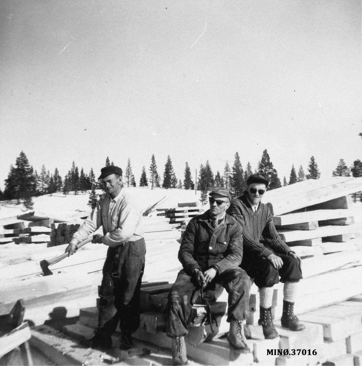Ukjent, Sagskur 1956 - "Måssåbakken".