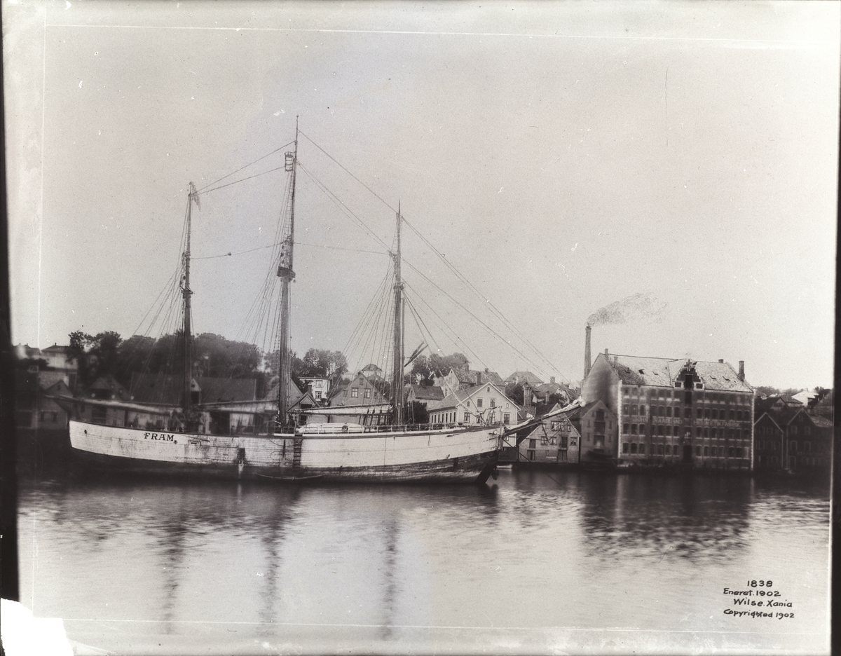 Anders Beer Wilse, Prot: Stavanger - Hermetikkfabrikken og Fram 20. Sep. 1902