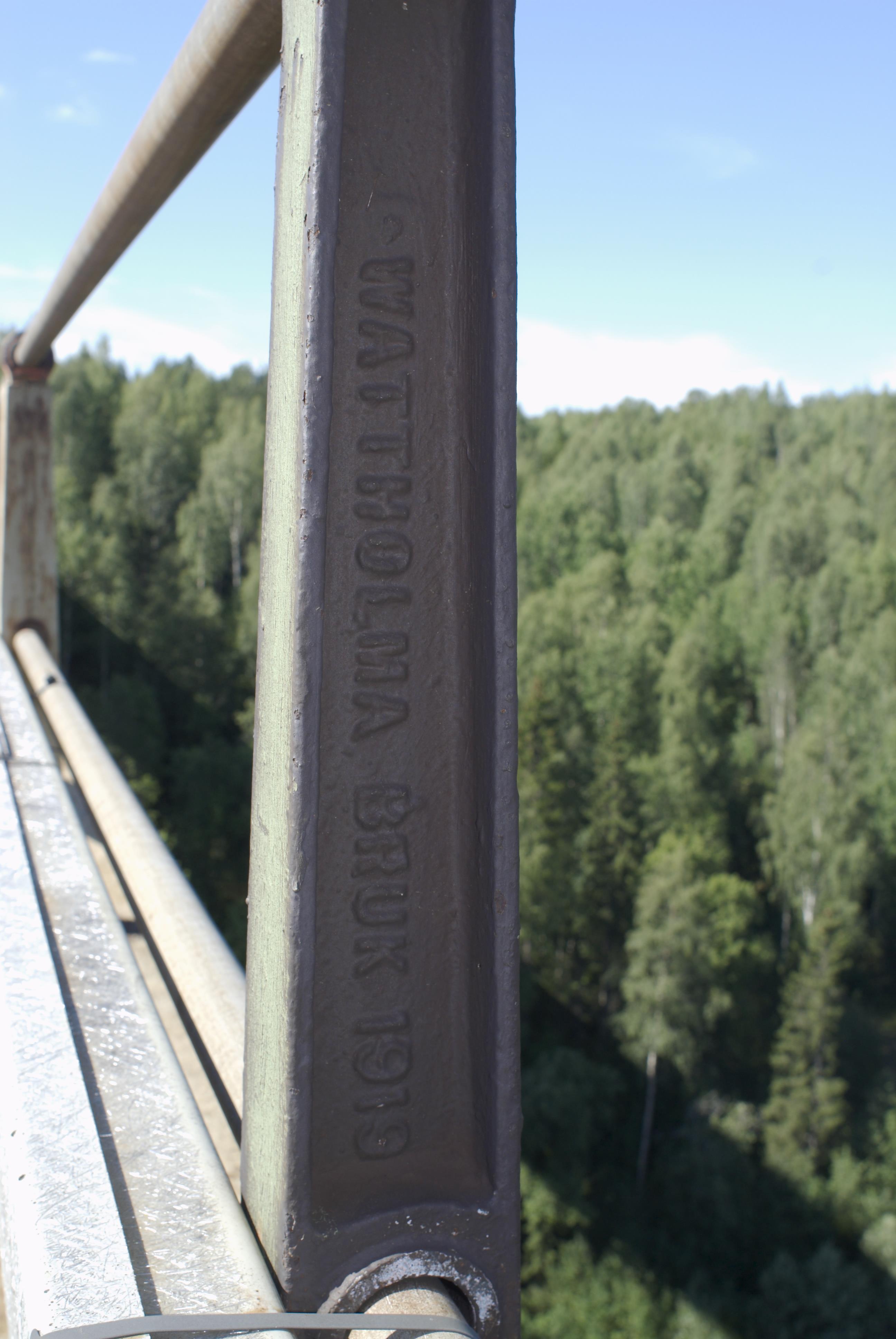 Bengt A Lundberg, Tallbergsbron