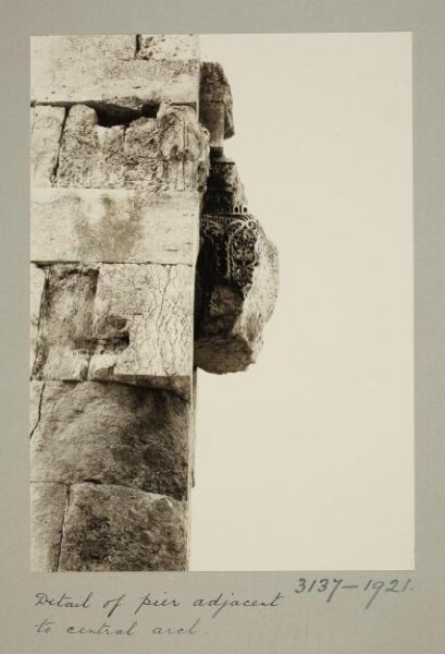 K.A.C. Creswell, Detail from the Great Mosque of Harran, Turkey