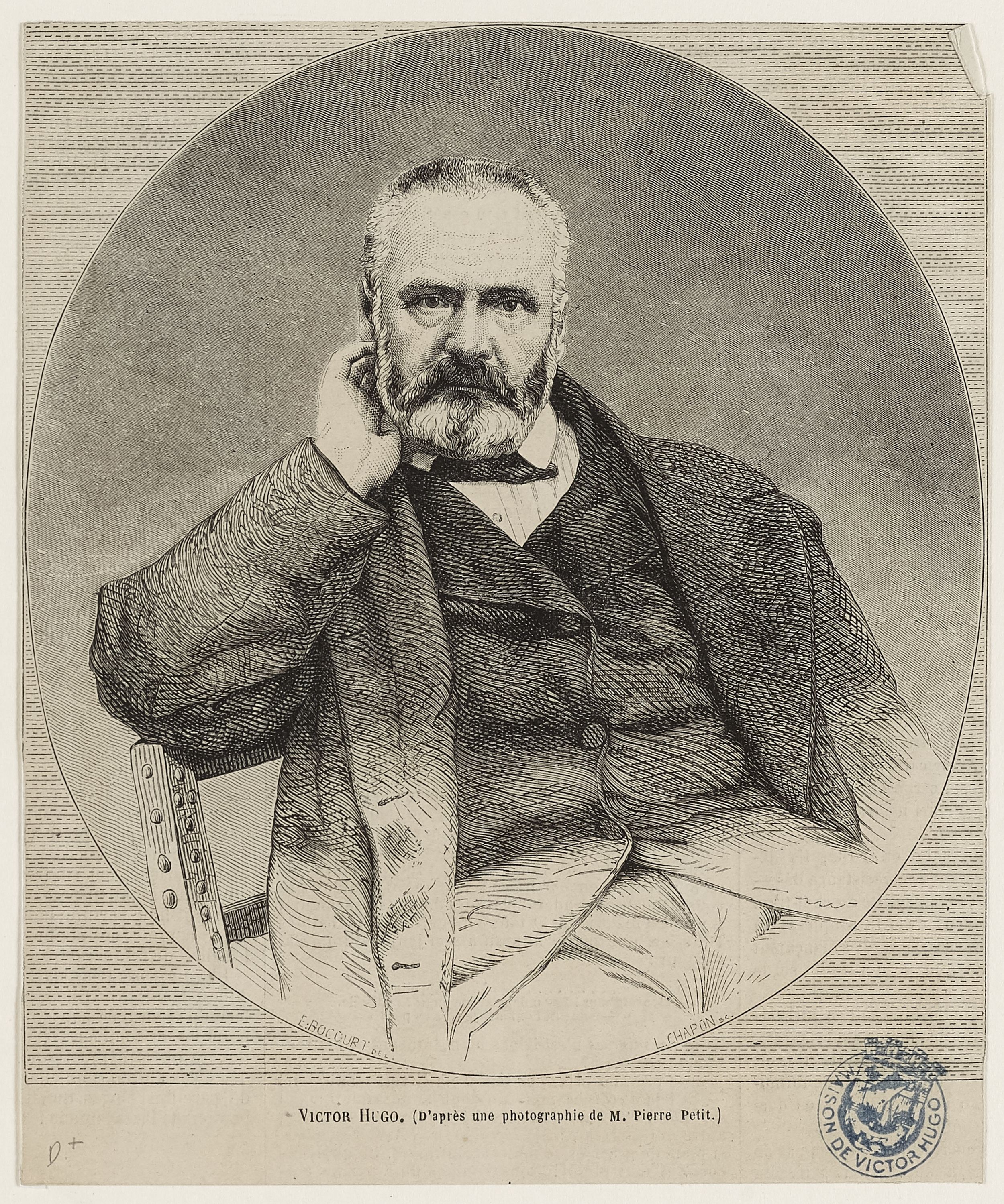 Léon-Louis Chapon, Victor Hugo