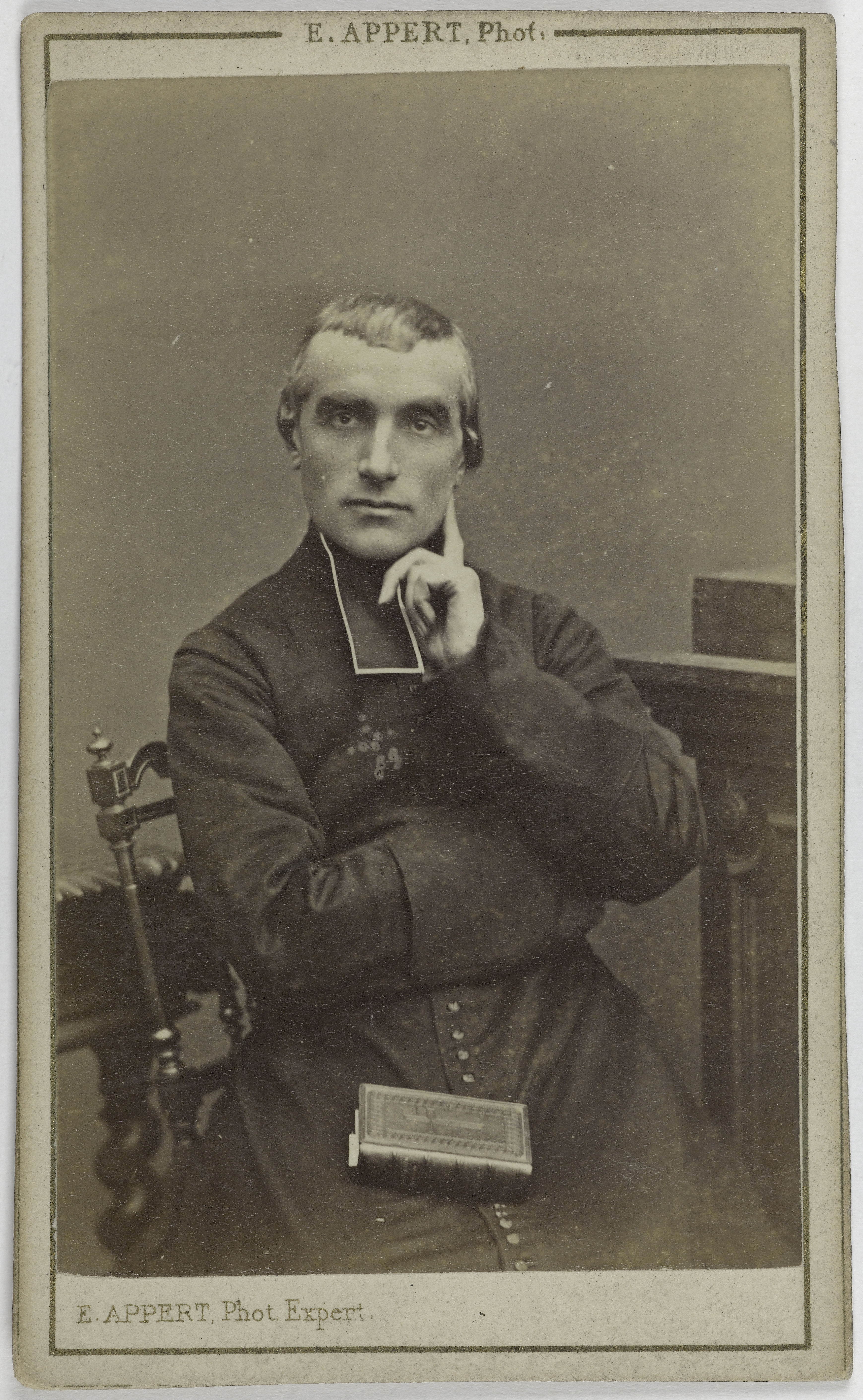 Ernest Charles Appert, Portrait de Perraud Adolphe, (1828-1906), (évêque d'Autun, cardinal)